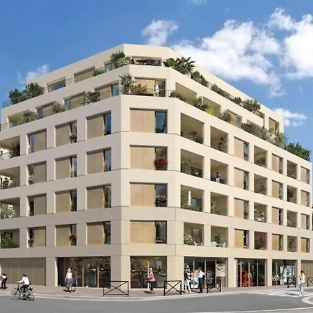 Cosy T2 Neuf Avec Balcon Tram L5 Au Pied De La Centre & Plages *